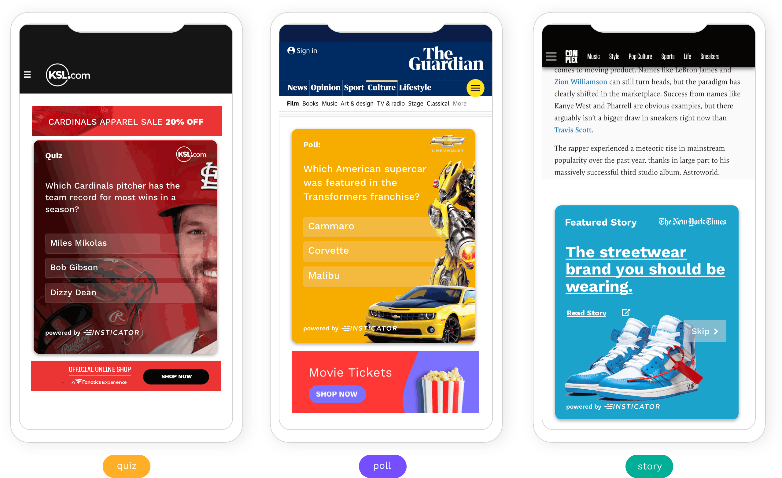 Interactive Embed Unit