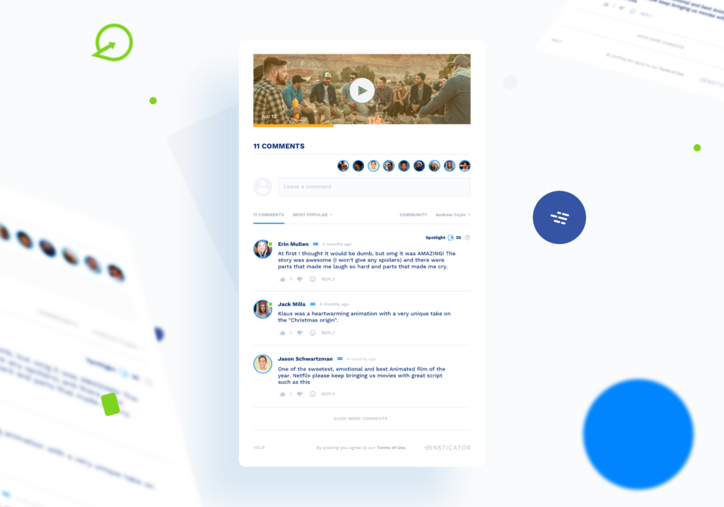 Insticator Commenting System